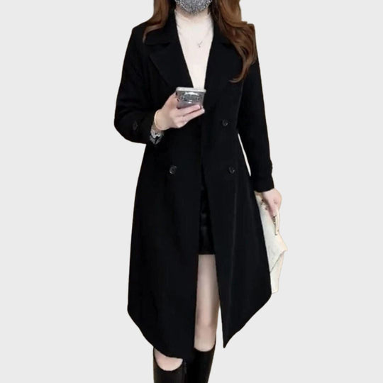 EB | Doppelreihiger Trenchcoat für Frauen