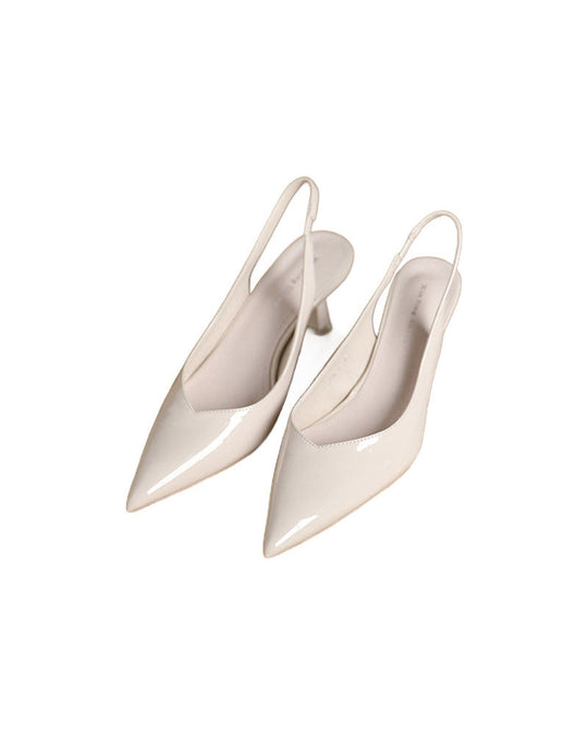 EB | Einfarbige, Temperamentvolle High Heels mit Spitzer Zehenpartie