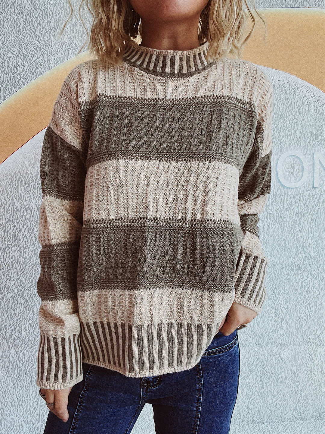 EB | Damenpullover für Herbst und Winter, Bequem und Lässig