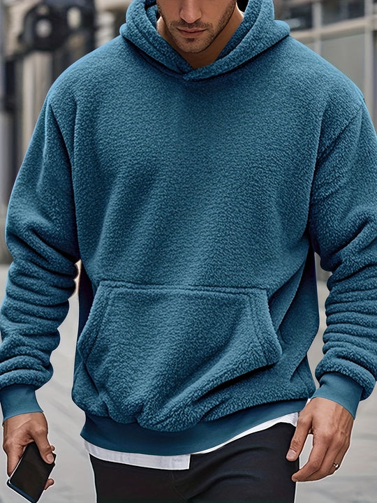EB | Weiche Fleece-hoodie Polyester Komfort und Stil