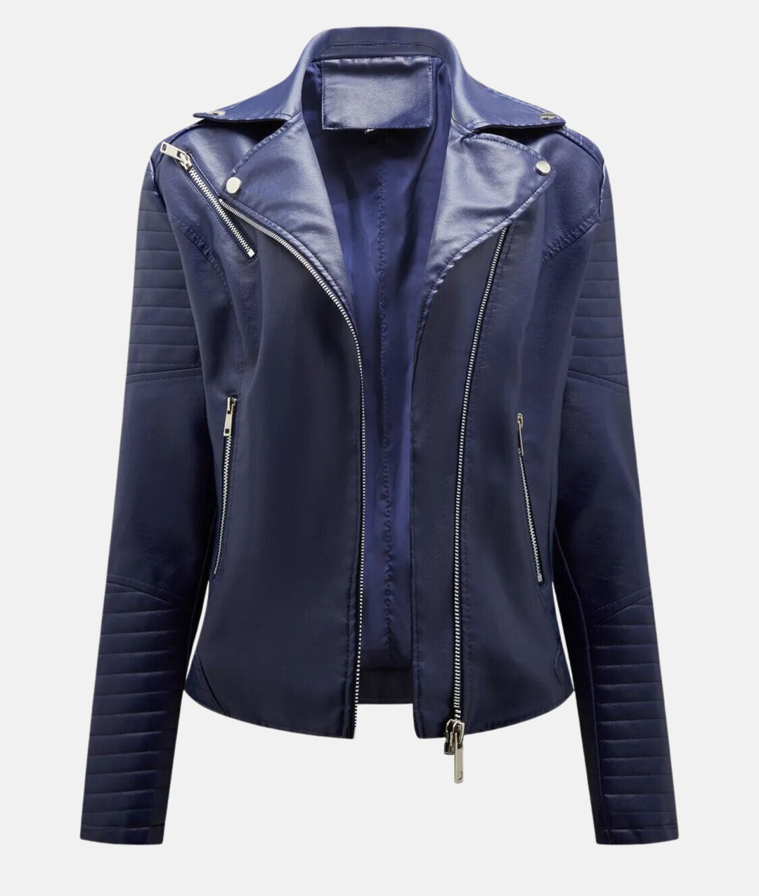 EB | Damen Bikerjacke aus Kunstleder