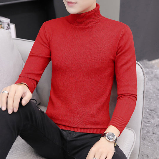 Herren hochgeschlossenes Strickoberteil EB