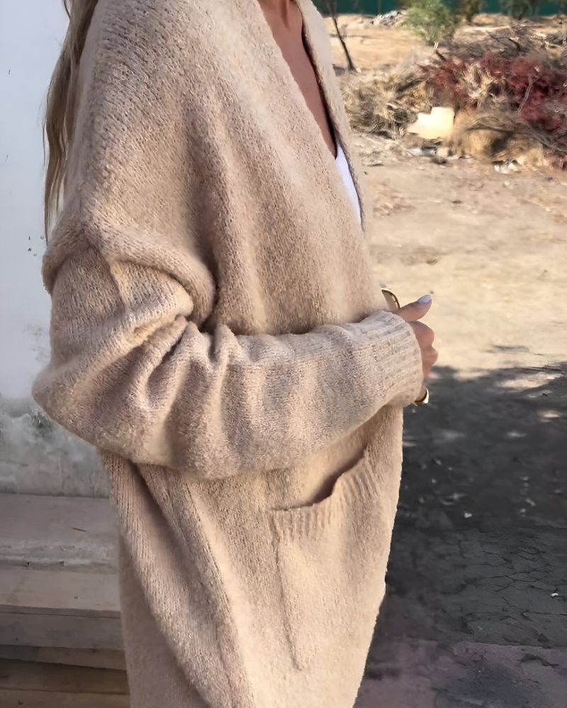 EB | Lässiger Strick-Cardigan mit Taschen