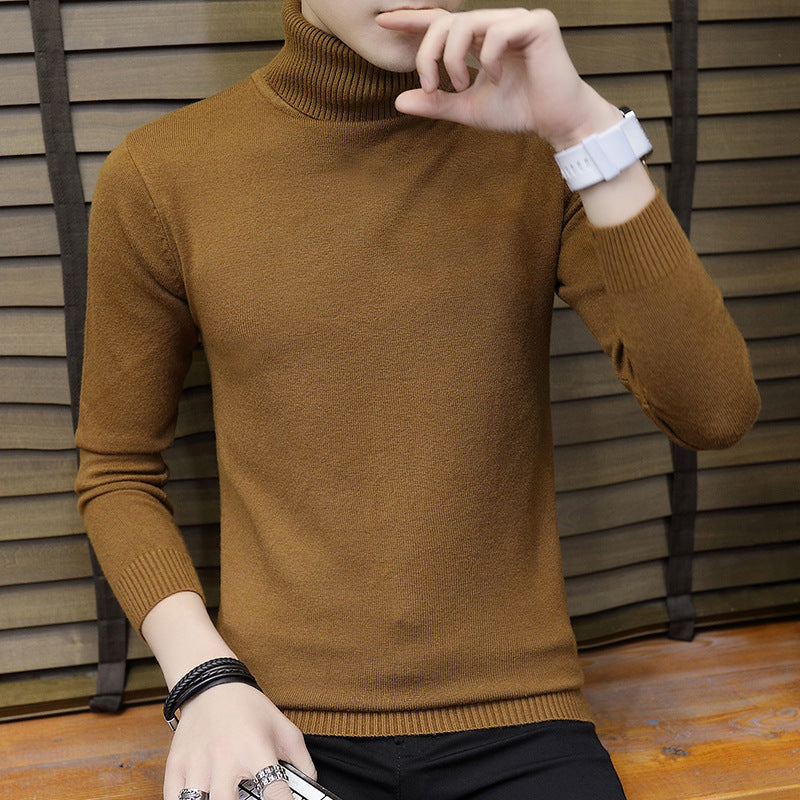 Herren hochgeschlossenes Strickoberteil EB