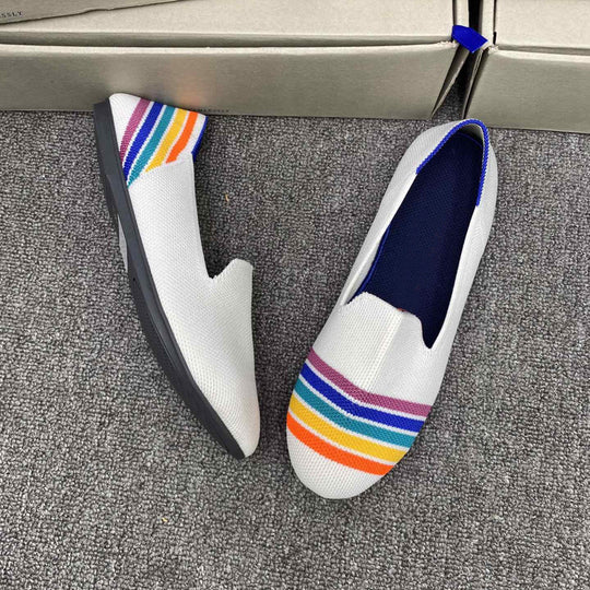 Damen Modische Loafers mit funktionalem Design EB