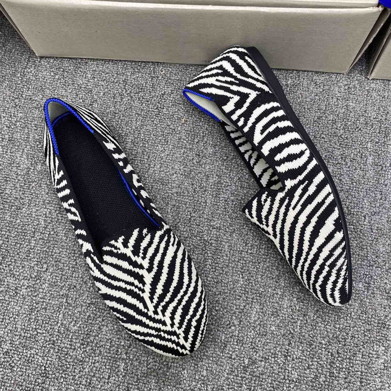 Damen Sportliche Slip-On Schnürschuhe mit atmungsaktivem Obermaterial EB