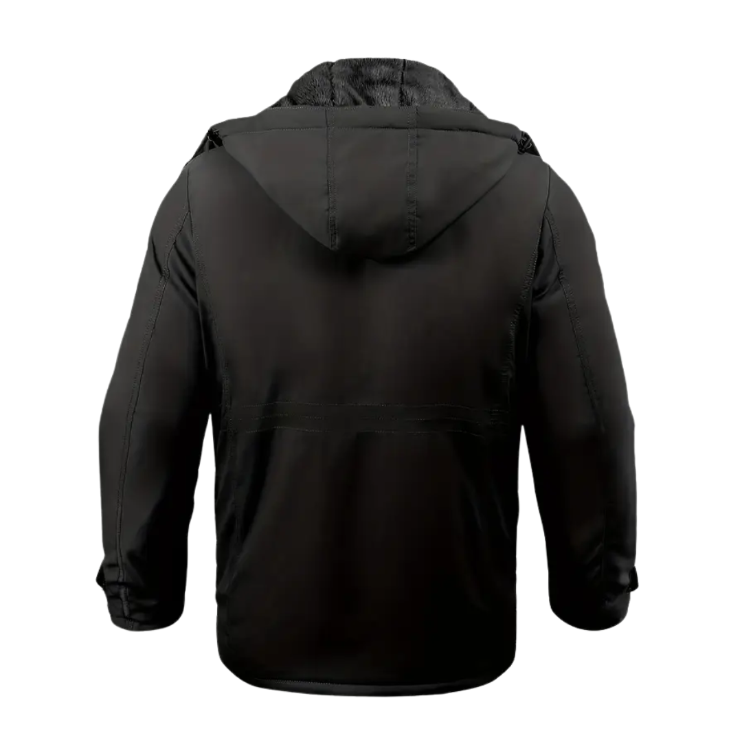 EB | Herren Winterjacke mit plüschigem Futter & Kapuze