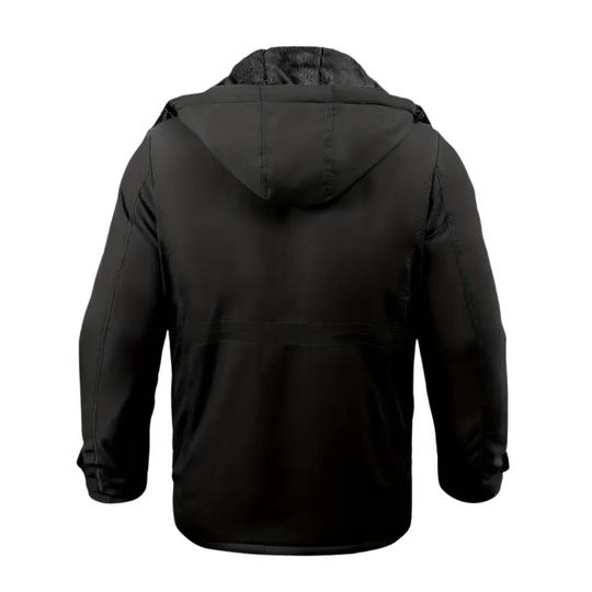EB | Herren Winterjacke mit plüschigem Futter & Kapuze