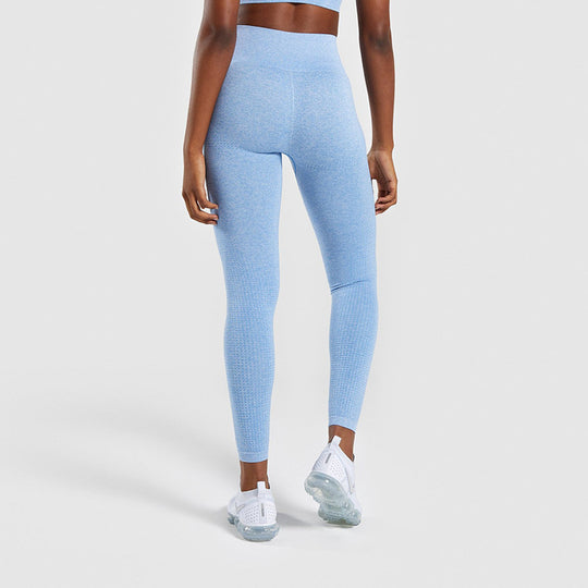 Damen Hohe Performance Fitnessleggings mit strukturierter Oberfläche EB