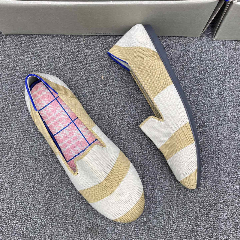 Damen Modische Loafers mit funktionalem Design EB