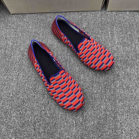 Damen Sportliche Slip-On Schnürschuhe mit atmungsaktivem Obermaterial EB