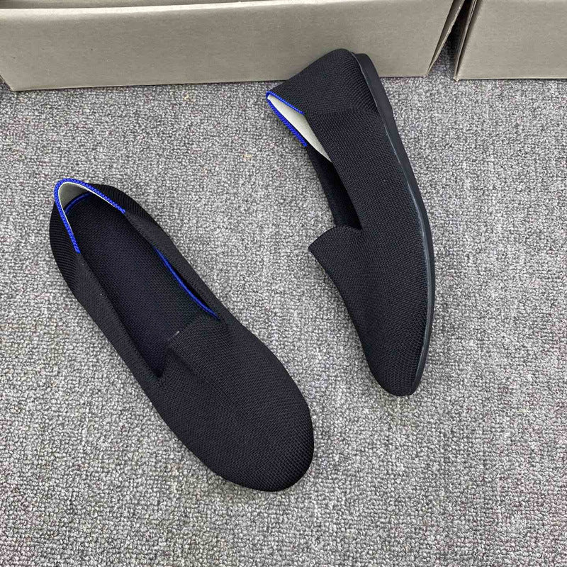Damen Elegante Mokassins mit modernem Leopardenmuster EB