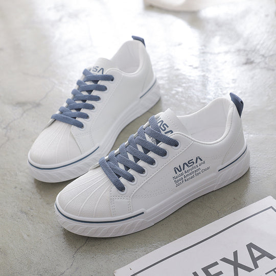 Damen modische Sneakers mit atmungsaktiver Oberflächenstruktur und rutschfester Sohle EB