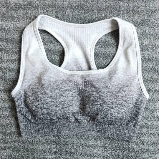 Damen Sportlicher Fitness-BH mit atmungsaktivem Mesh-Material EB