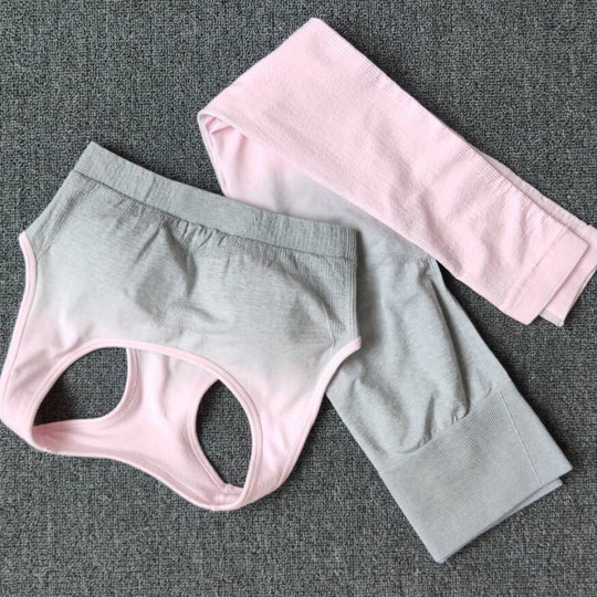 Damen Sportliches Oberteil mit Hochbund und atmungsaktiven Shorts EB