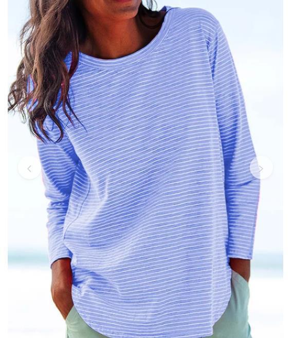 Damen lässiges Langarmshirt EB