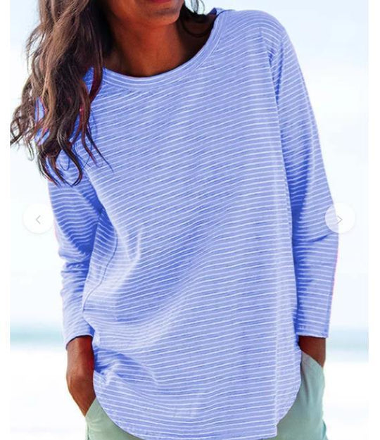 Damen lässiges Langarmshirt EB