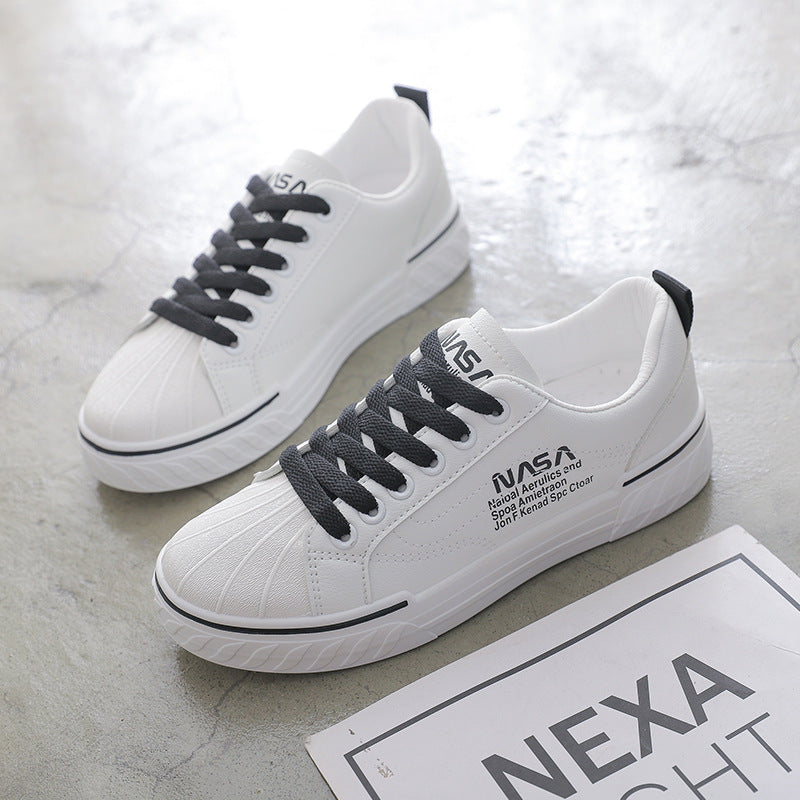 Damen modische Sneakers mit atmungsaktiver Oberflächenstruktur und rutschfester Sohle EB