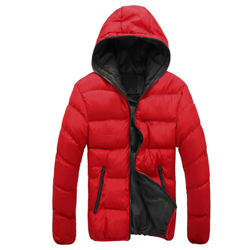 Herren nan winddichte Mikrofaser-Steppjacke mit gesteppter Thermopanel-Konstruktion und Kontrastfutter EB