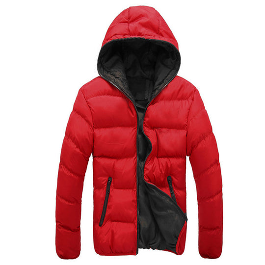 Herren nan winddichte Mikrofaser-Steppjacke mit gesteppter Thermopanel-Konstruktion und Kontrastfutter EB