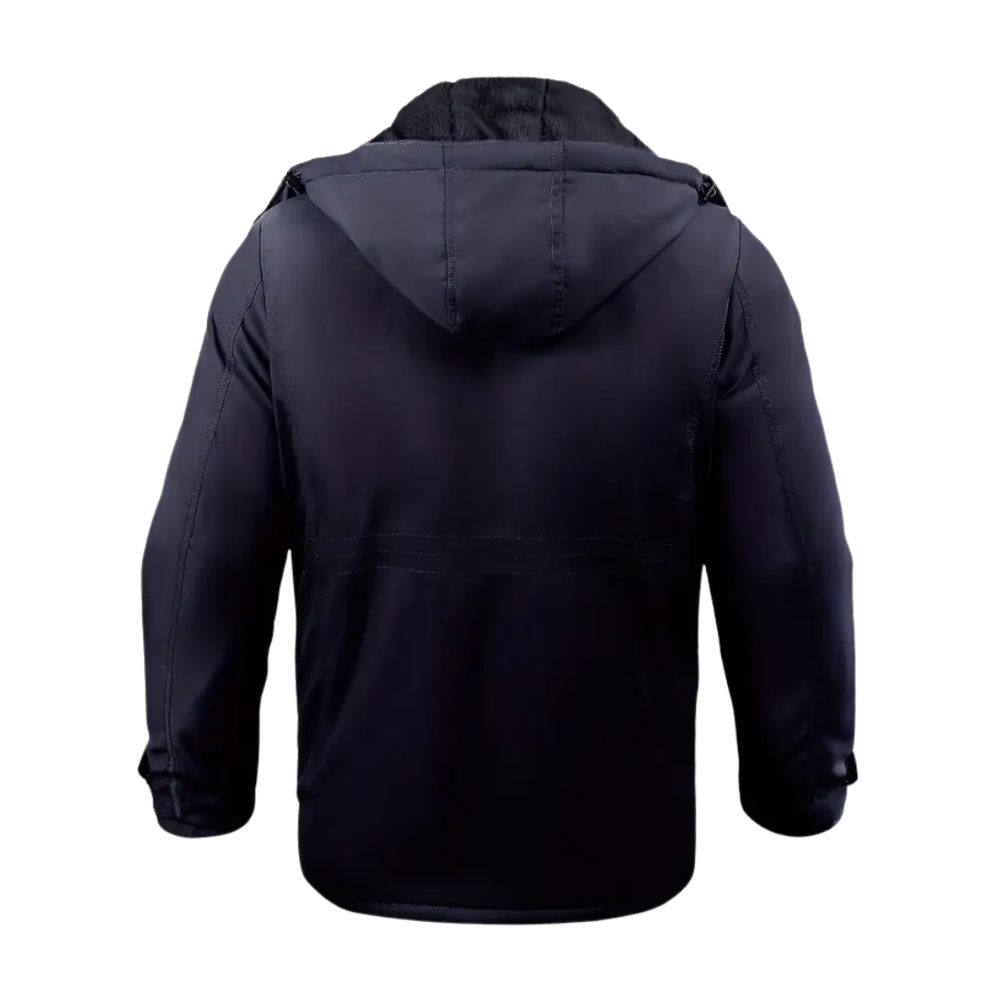 EB | Herren Winterjacke mit plüschigem Futter & Kapuze