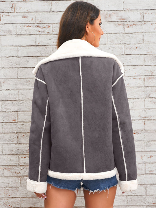 EB | Winterjacke für Damen - gemütlich mit Schafsfellkragen