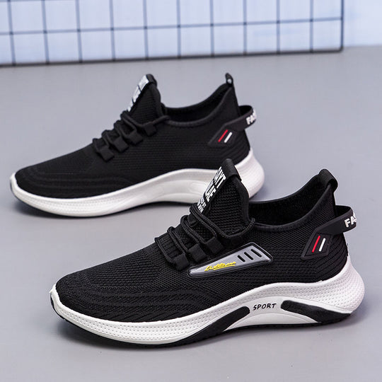 Damen Sportliche Laufschuhe mit atmungsaktivem Mesh-Obermaterial und flexibler Dämpfung EB