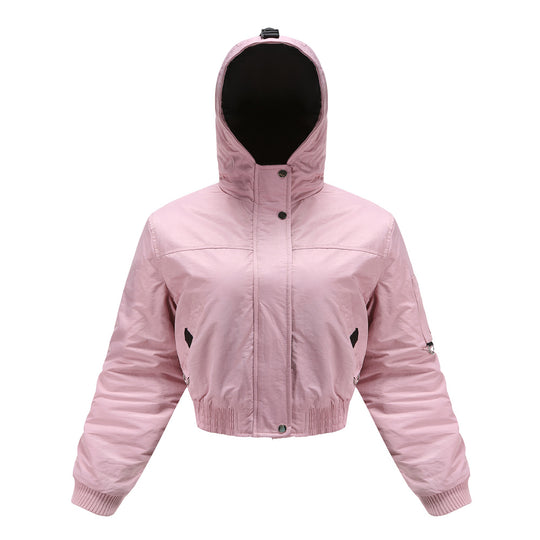 Damen modische kurz geschnittene Winterjacke EB