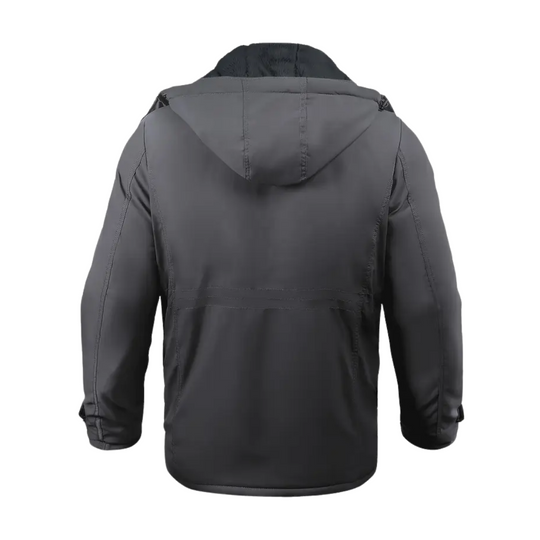 EB | Herren Winterjacke mit plüschigem Futter & Kapuze