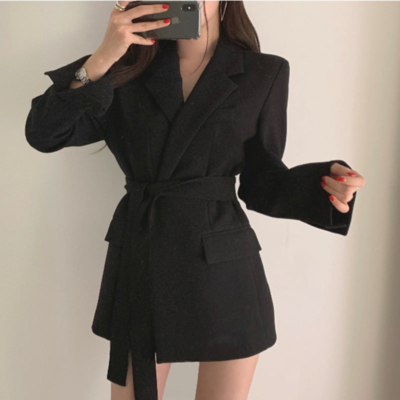 EB | Eleganter Blazer mit Gürtel