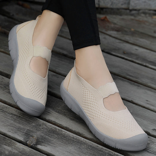 Damen elastische Badeschuhe mit rutschfester Sohle und atmungsaktivem Obermaterial EB