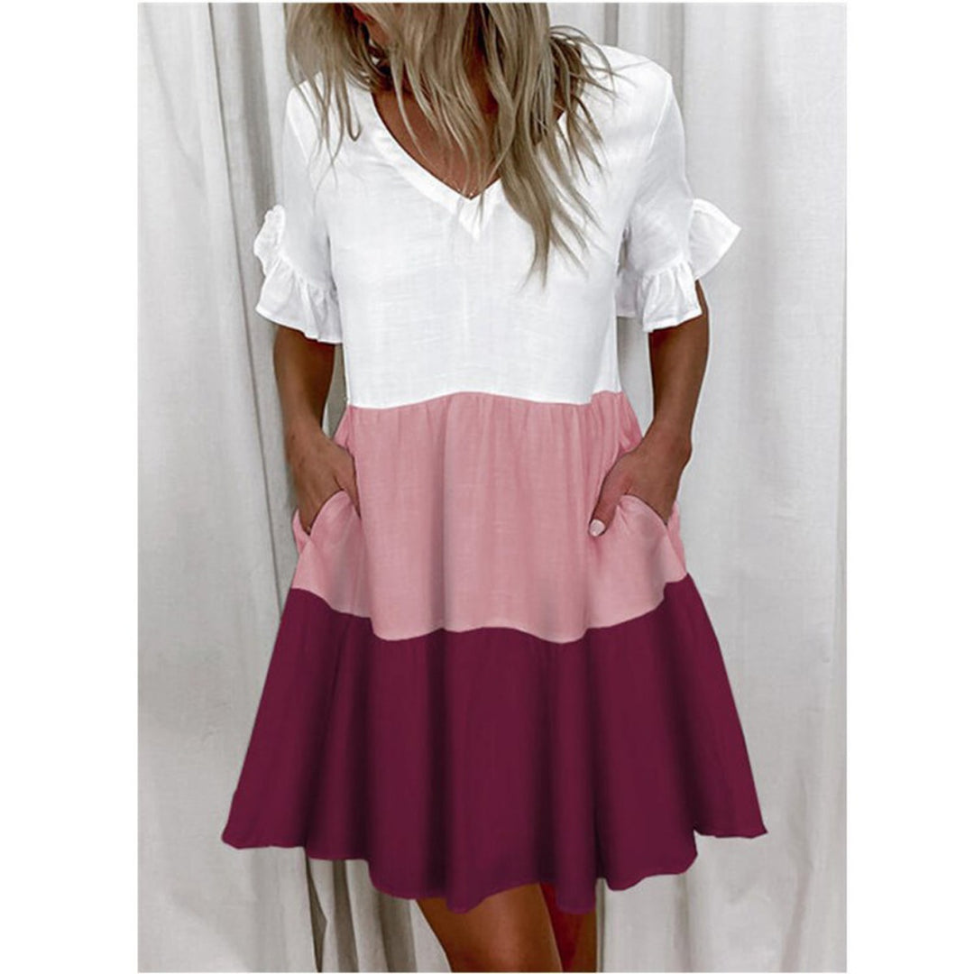EB | Pendelkleid mit V-Ausschnitt