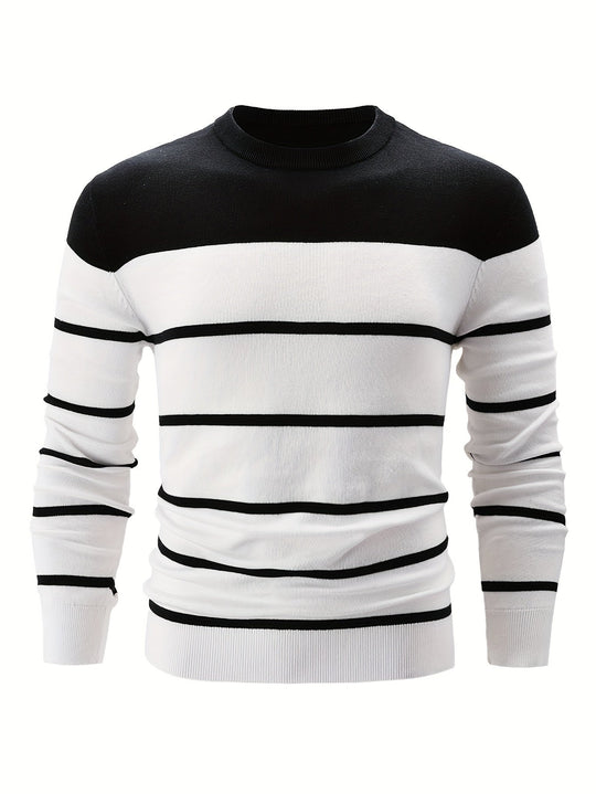 EB | Gestreifter Pullover Baumwolle Klassisch und Komfortabel