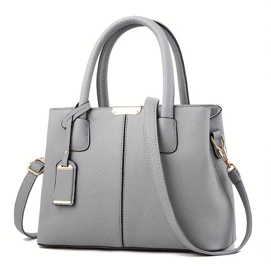 EB – Schicke All Season Geräumige PU Handtasche für Frauen