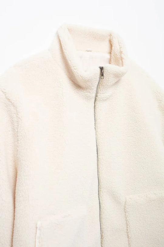 EB | Stilvolle Damen Teddyjacke
