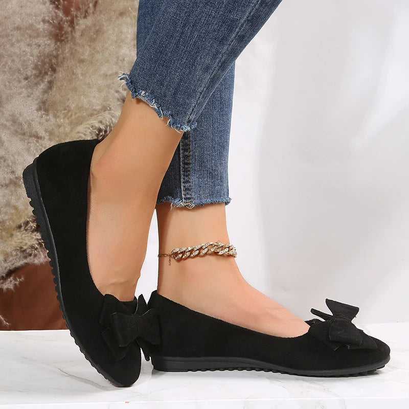 EB Ballerinas - Schleifendetail & Rutschfeste Sohle