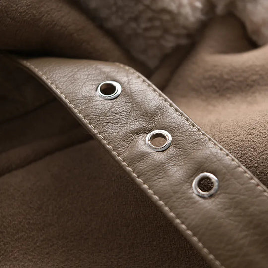 EB | Wildleder Winterjacke - Warm & Stilvoll
