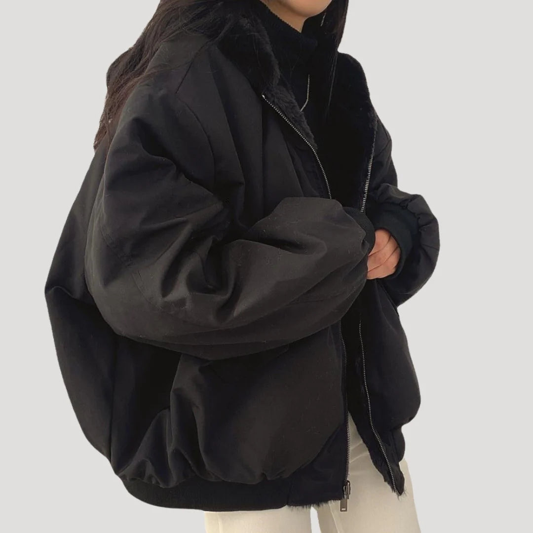Damen Oversized Winterjacke mit Bequem & Warm | EB