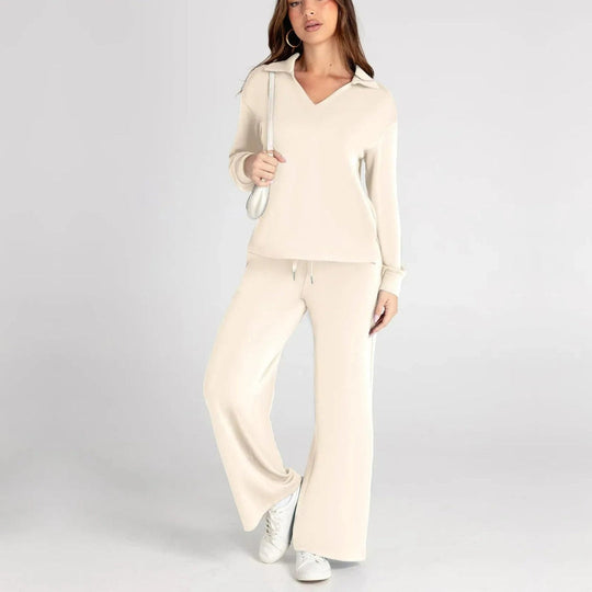 EB | Damen Loungewear Satz mit Weiten Hosen