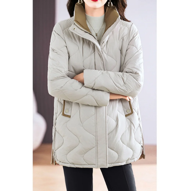 EB | Elegante gesteppte Jacke mit Stehkragen für einen Smart-Look Ideal für Herbst/Winter
