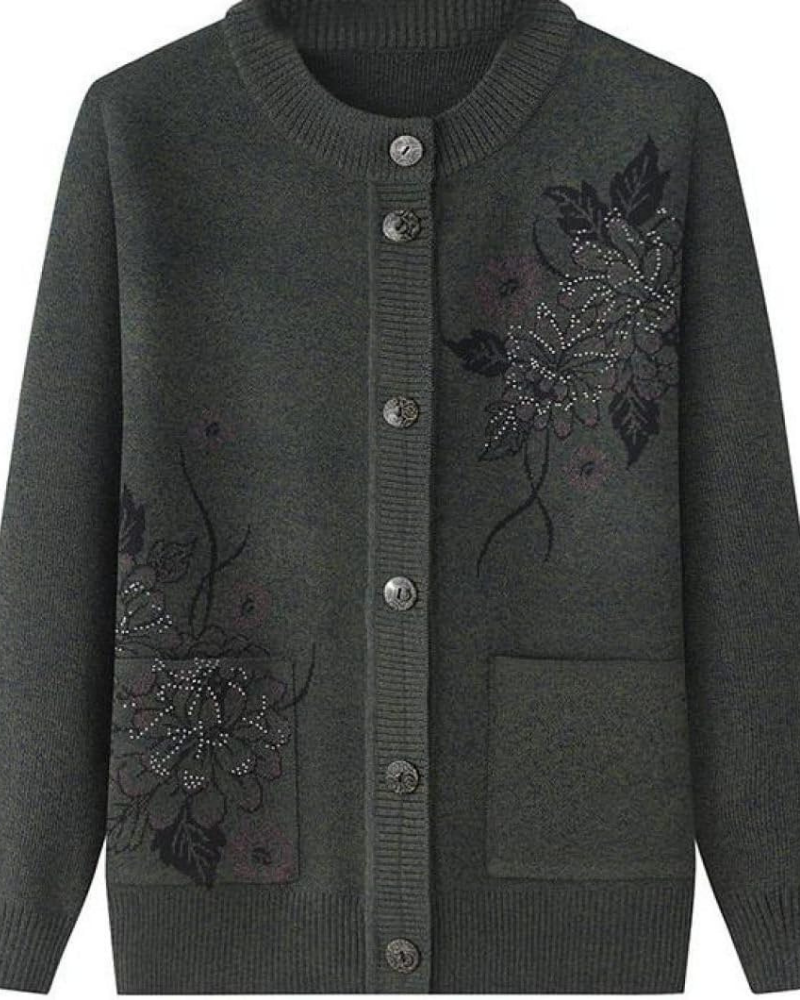 EB | Floral Charm Strickjacke