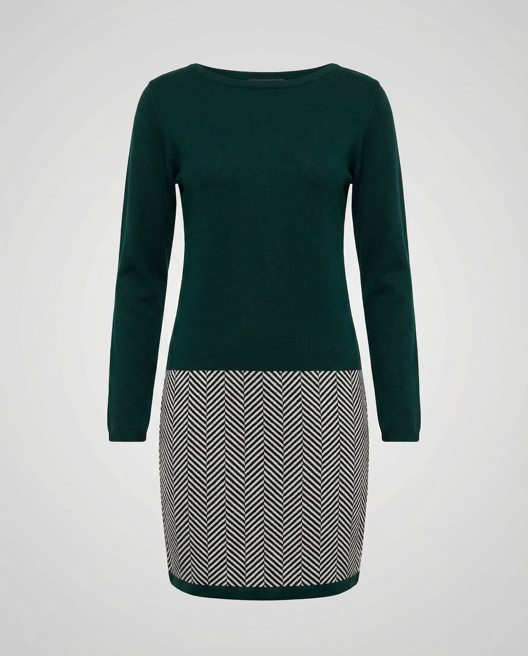Schickes Hahnentritt Kleid Damen | EB
