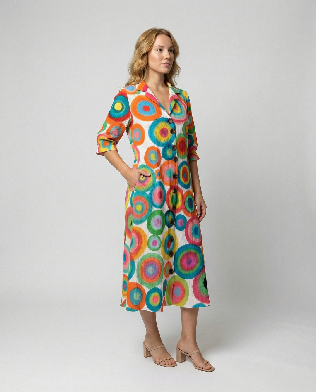 EB | Klassisches Boho Maxi Kleid