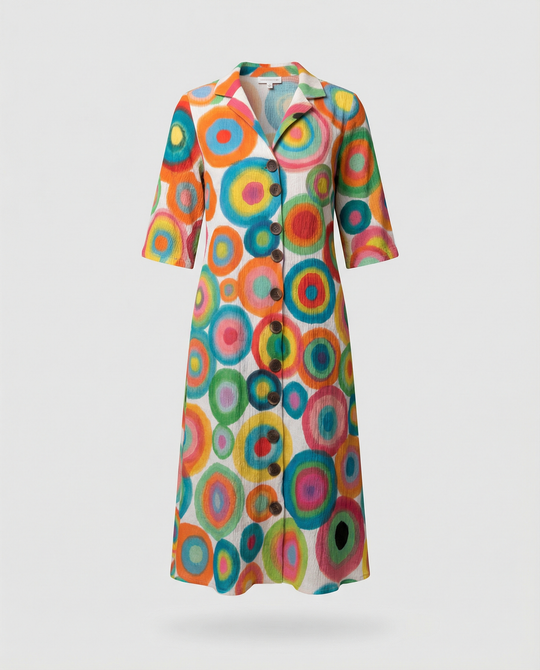 EB | Klassisches Boho Maxi Kleid