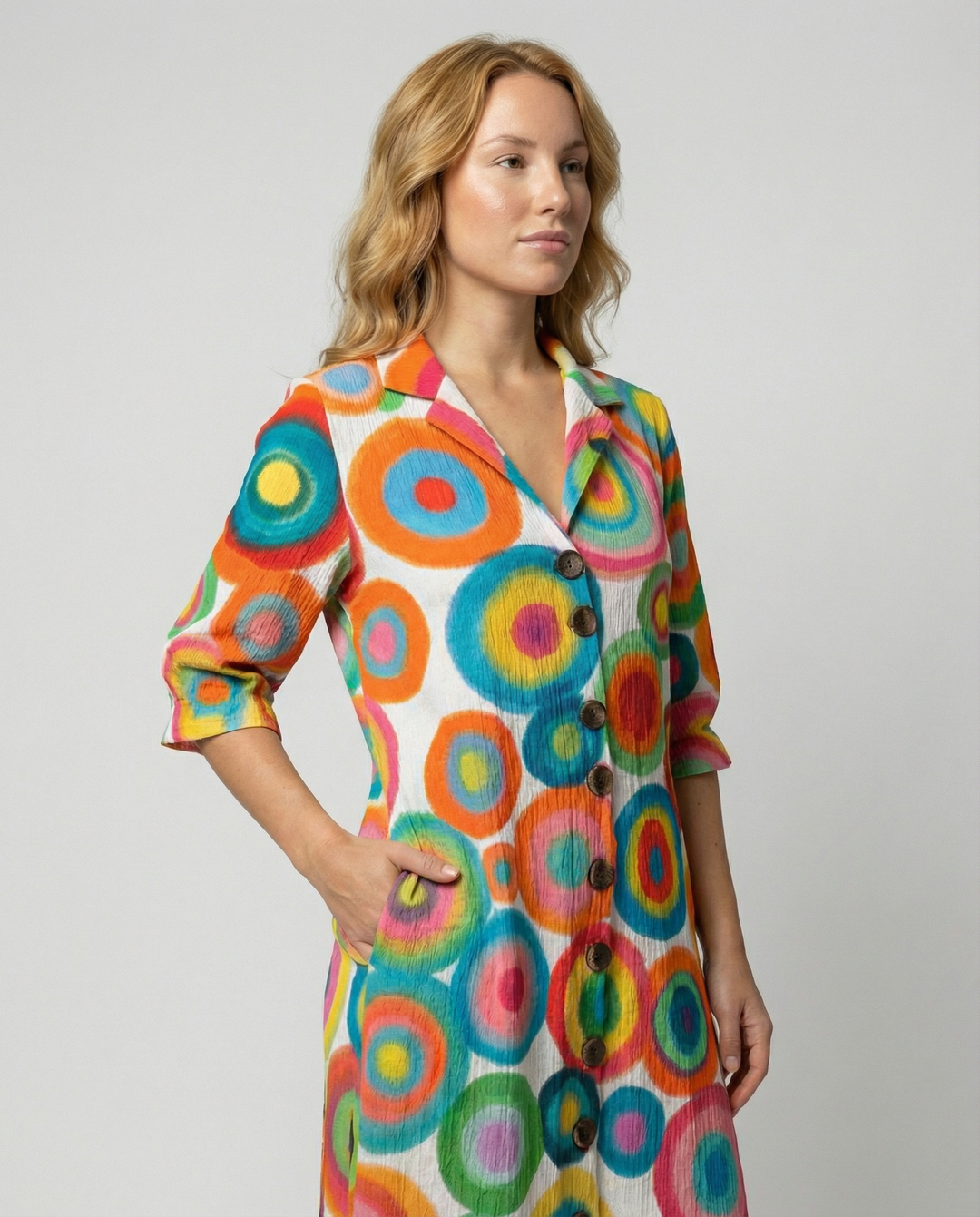 EB | Klassisches Boho Maxi Kleid