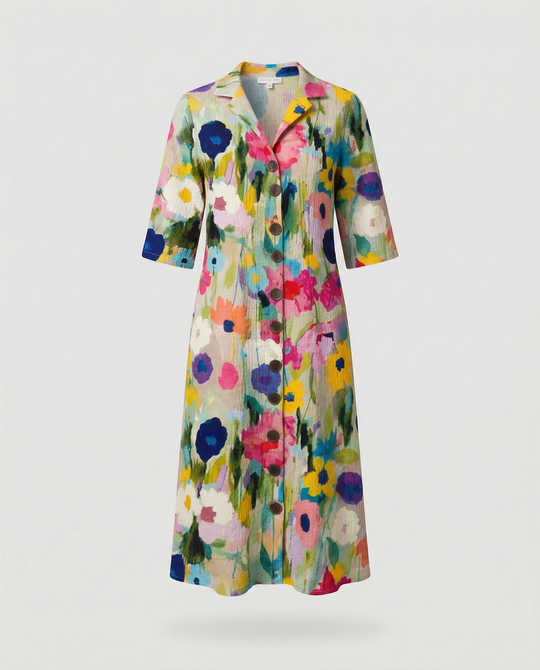EB | Klassisches Boho Maxi Kleid