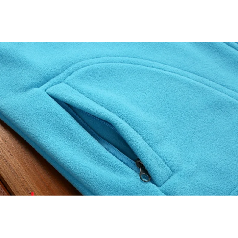 EB | Fleecejacke Damen Reißverschluss-Fleece mit Stehkragen