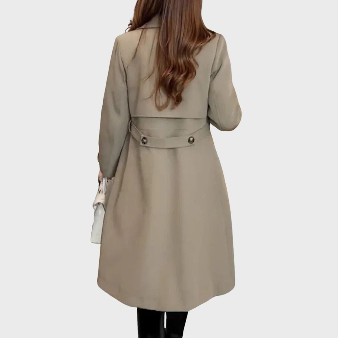 EB | Doppelreihiger Trenchcoat für Frauen