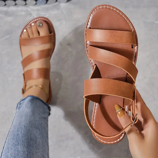 EB | Schicke Römische Stil Strand Sandalen
