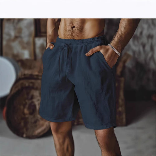 EB | Herren-Schnürshorts aus Baumwolle